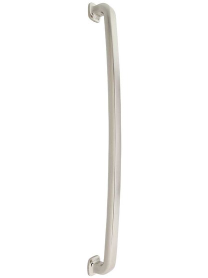Belcastel Flat-Bottom Appliance Pull - 18 inch Center-to-Center in Satin Nickel.